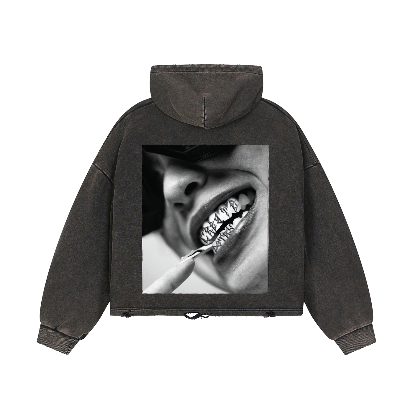 PEARLS - Distressed 10 oz Hoodie