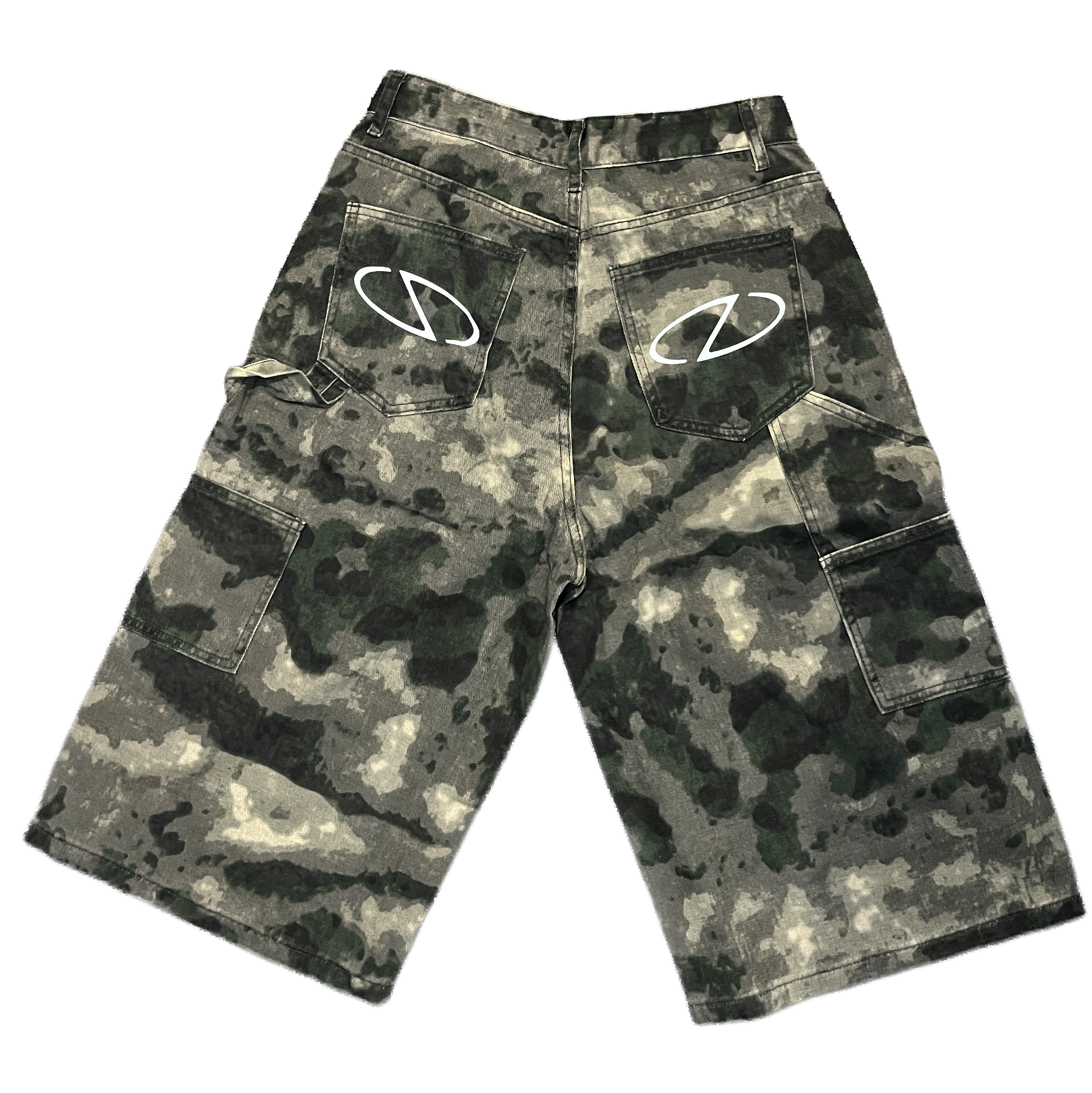 Baggy Capris with Handmade Keychain