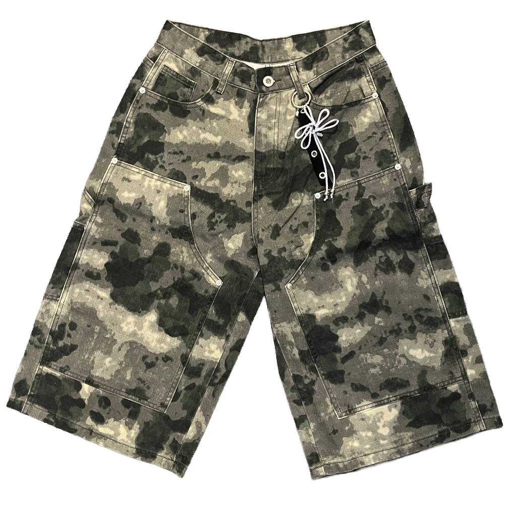 Baggy Capris with Handmade Keychain