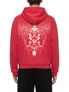 Orchid Oblivion - Vintage Wash Two-way Zipper Boxy Fleece Hoodie