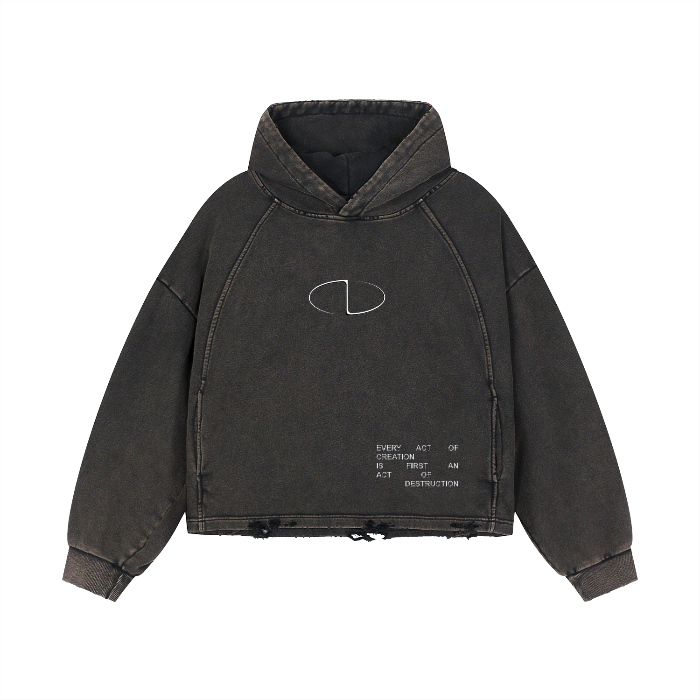 PEARLS - Distressed 10 oz Hoodie