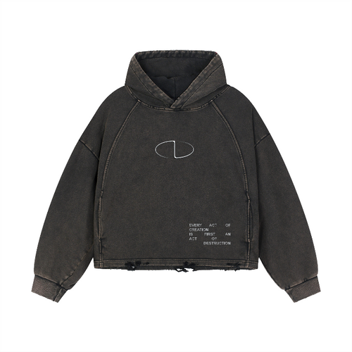 PEARLS - Distressed 10 oz Hoodie